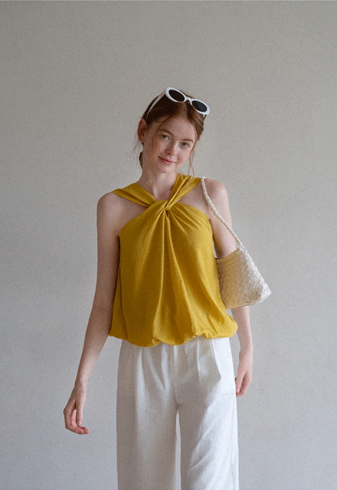 Women’s Ruffle Hem Wide-Leg Pants