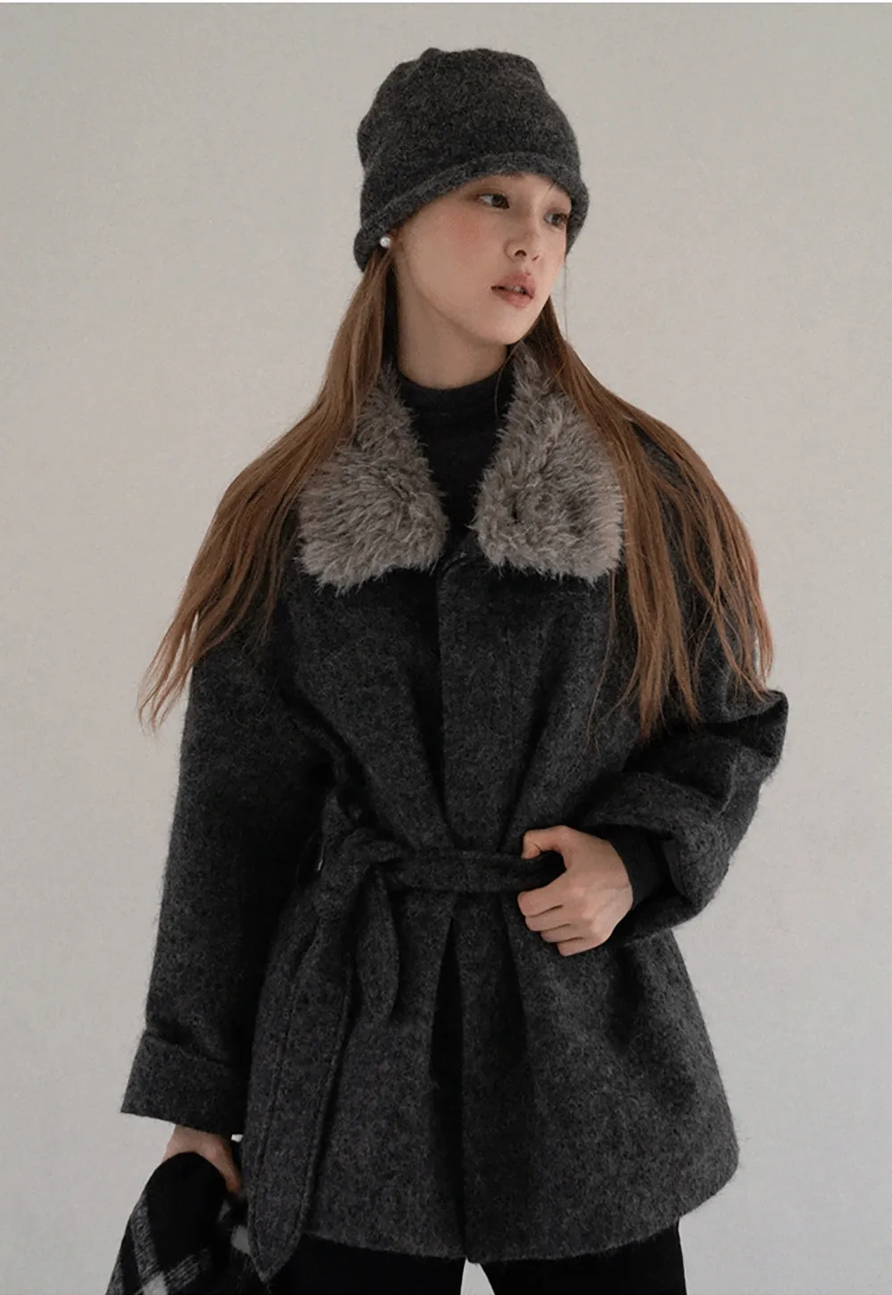 Women Soft Knit Turtleneck Slim Fit Shirt