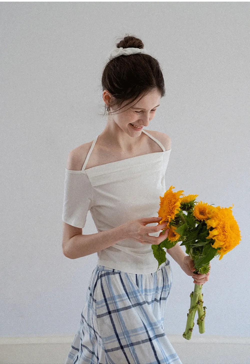Strappy Off-Shoulder Tee