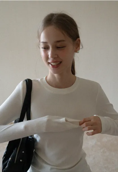 Women’s Long Sleeve Basic T-Shirt