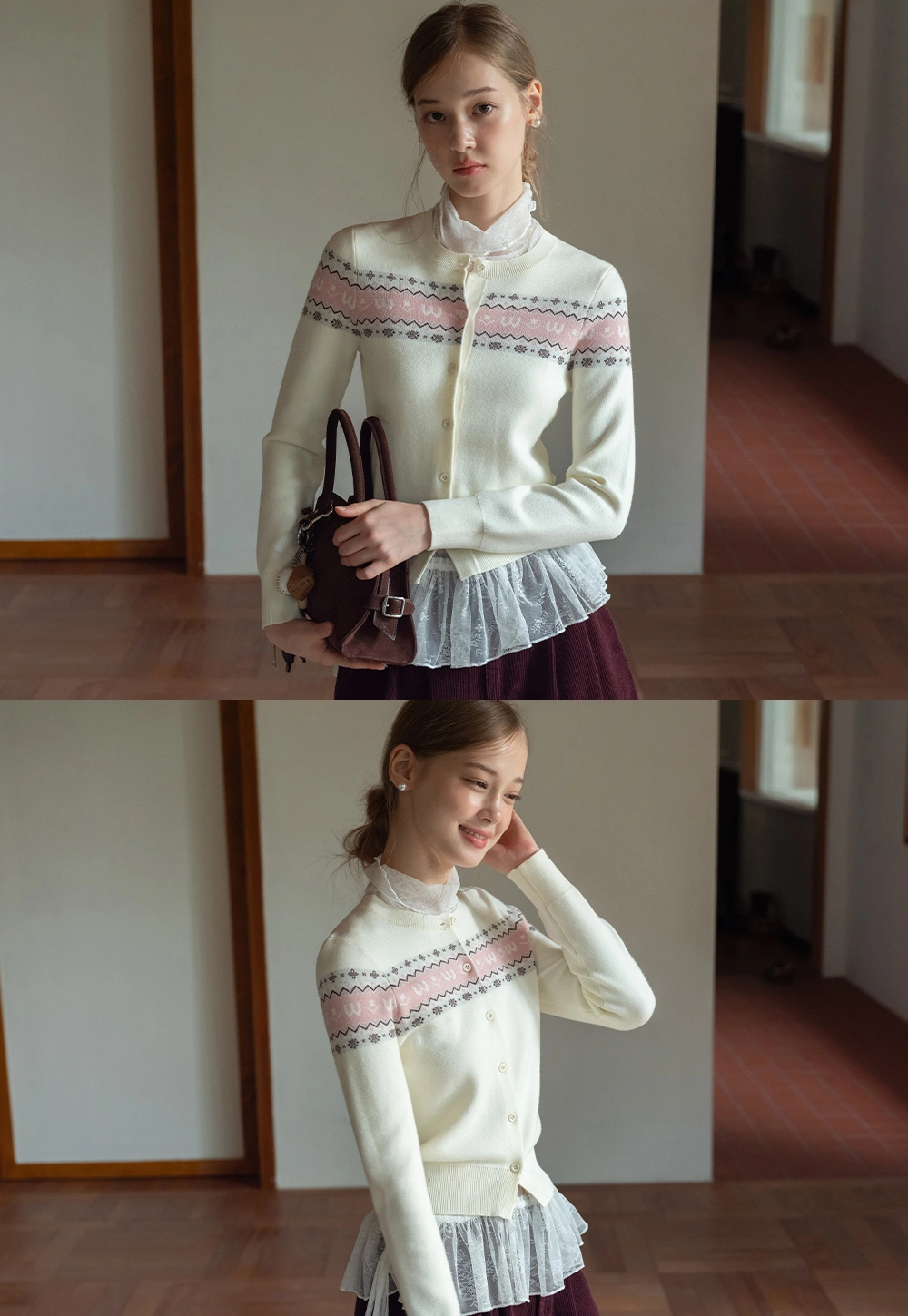Vintage Style Women Cardigan