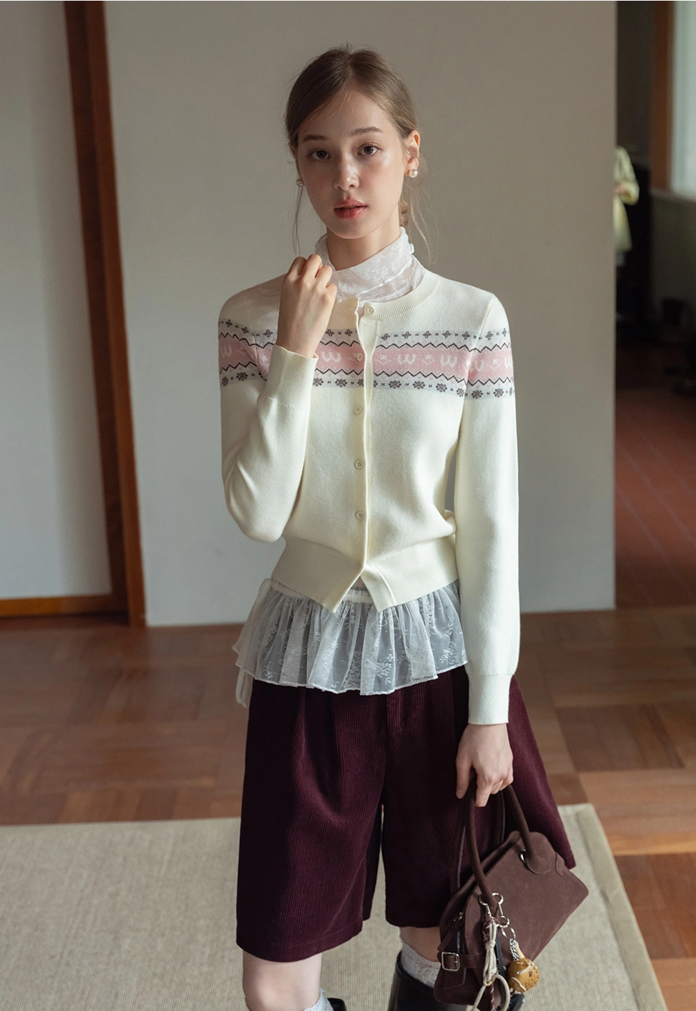 Vintage Style Women Cardigan