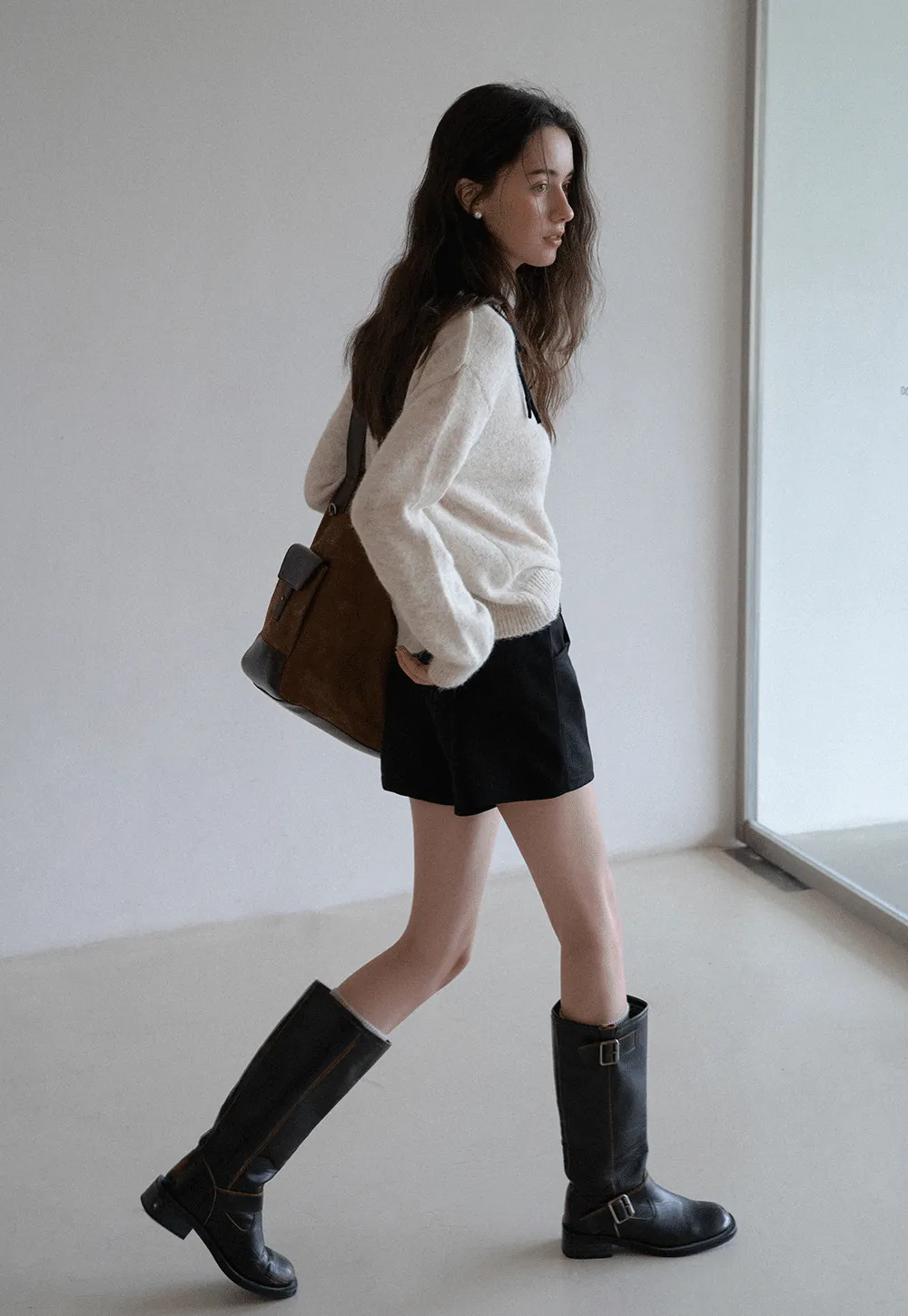 Bow Detail Knit Sweater