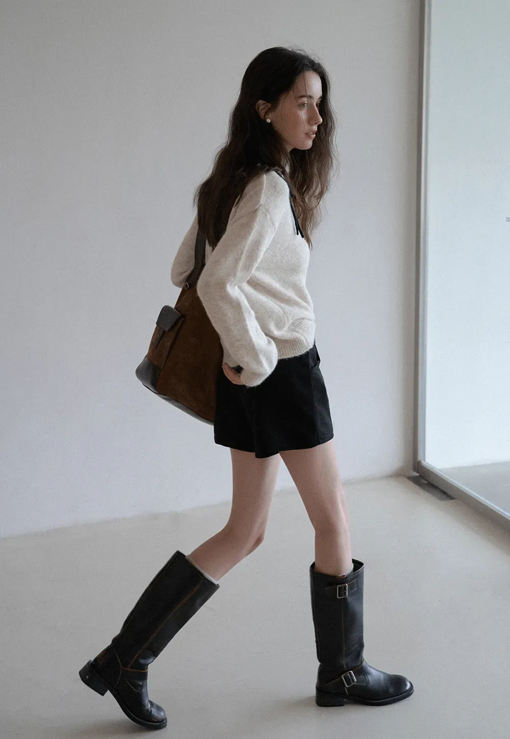 Bow Detail Knit Sweater