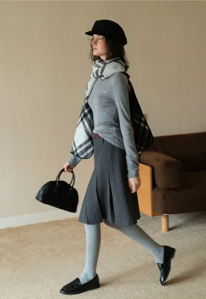 Soft Knit High-Waist Lounge Pants