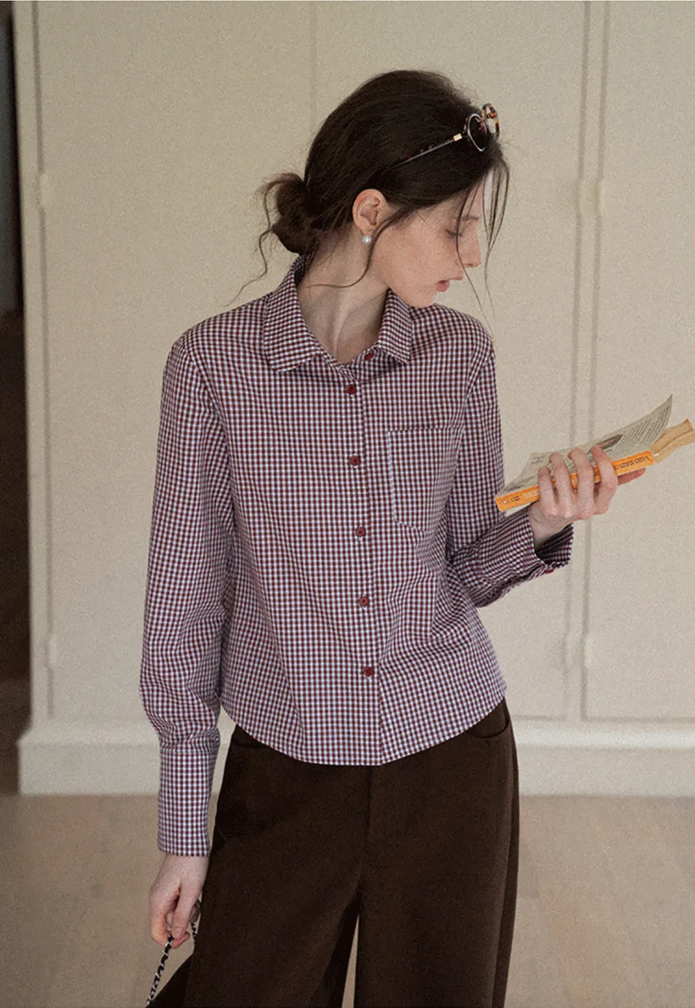 Wide-Leg Suit Trousers