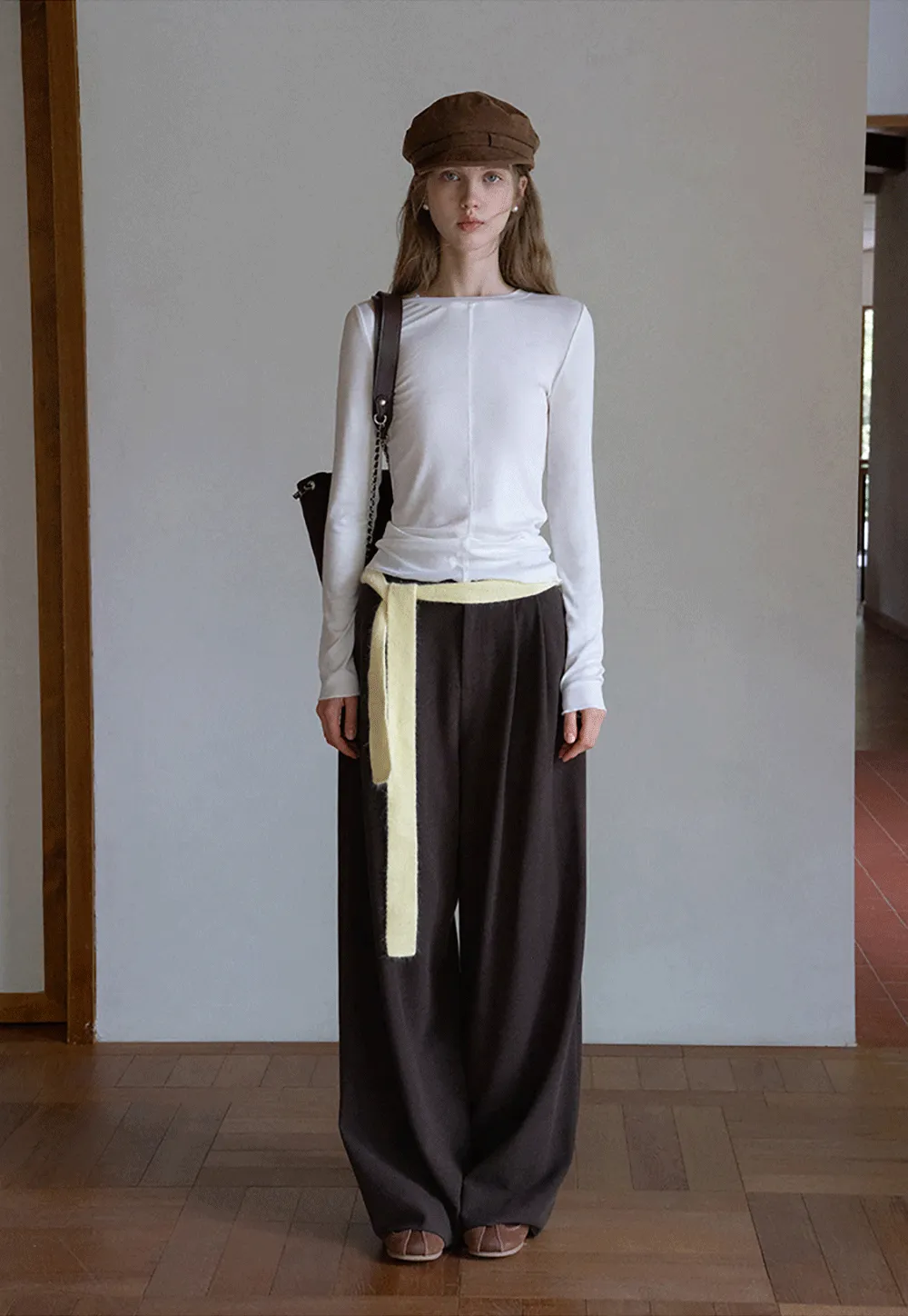 High Waist Wide Leg Pants
