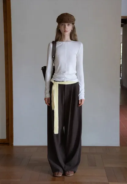 High Waist Wide Leg Pants