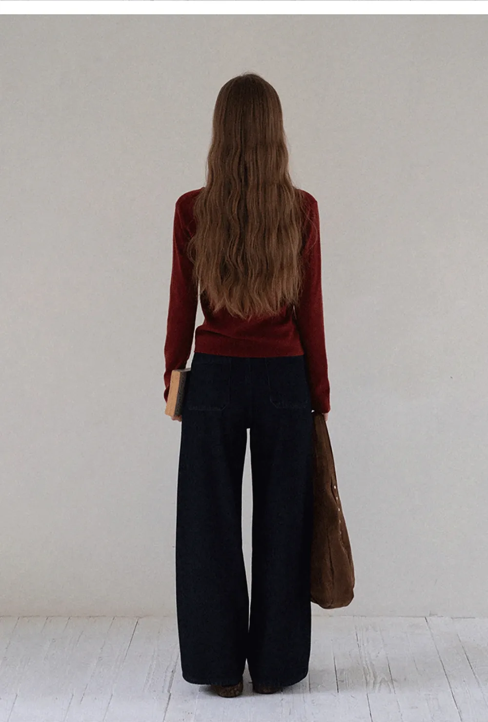 Women Casual Long Sleeve Halter Top with Twist Front Design