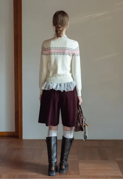 Vintage Style Women Cardigan