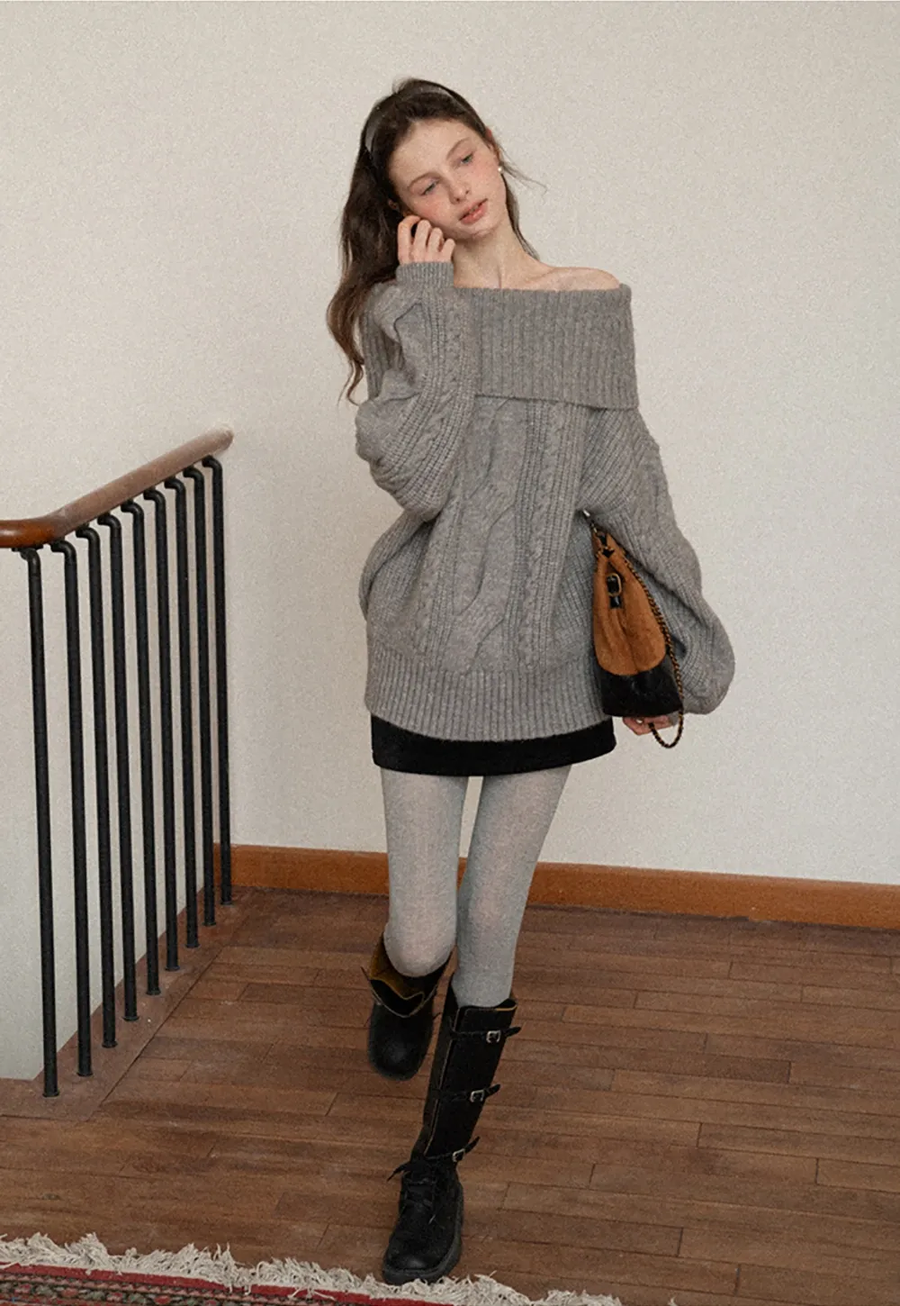 Women Velvet Mini Skirt for Winter