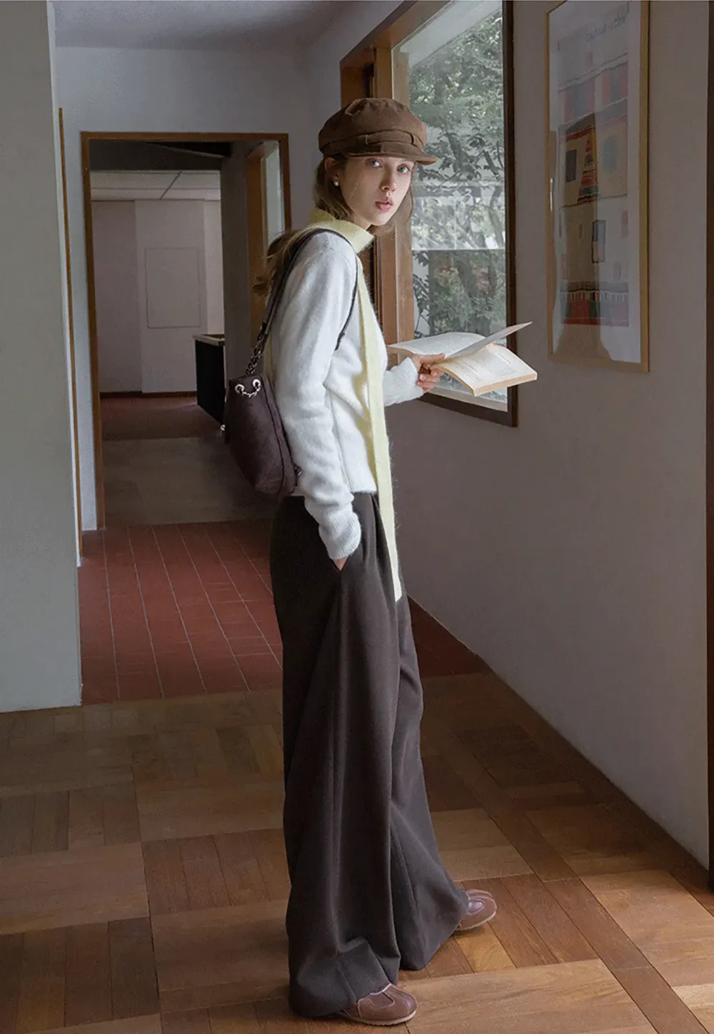 High Waist Wide Leg Pants