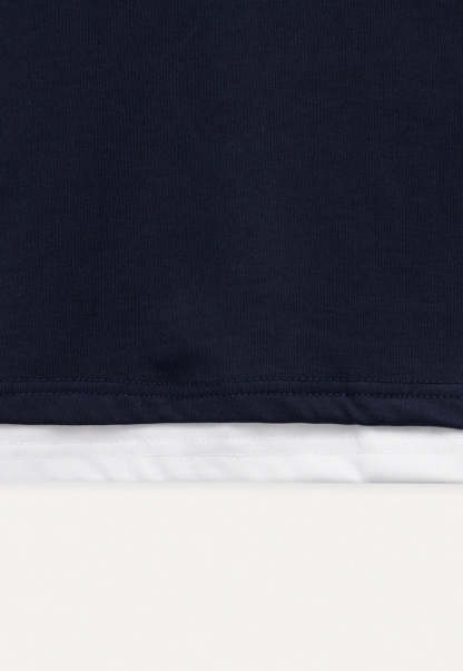 Women's Contrast Collar Polo Shirt