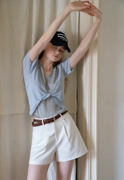 Layered Knot Front Tee