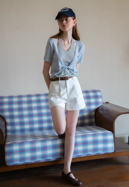 Layered Knot Front Tee