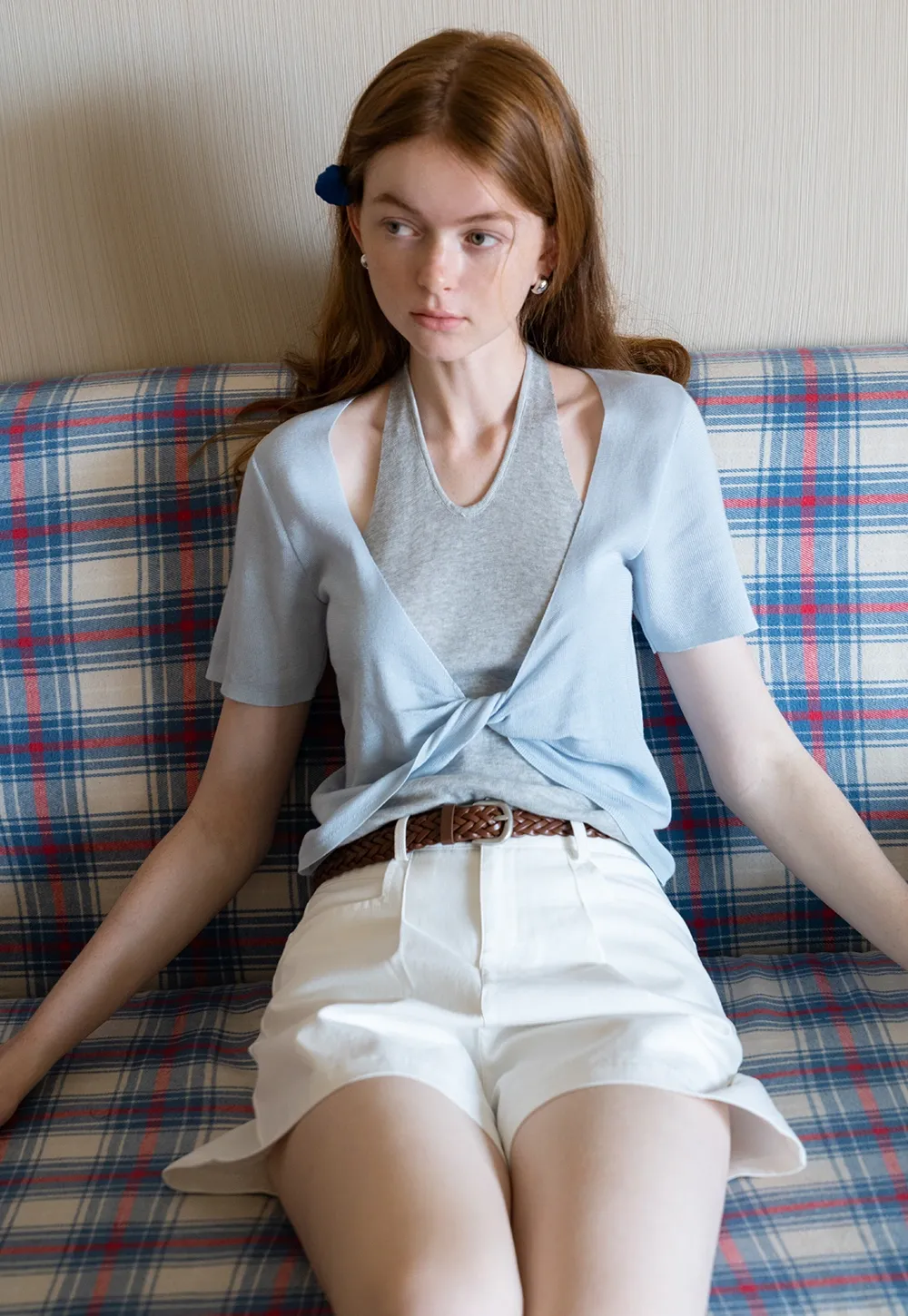 Layered Knot Front Tee