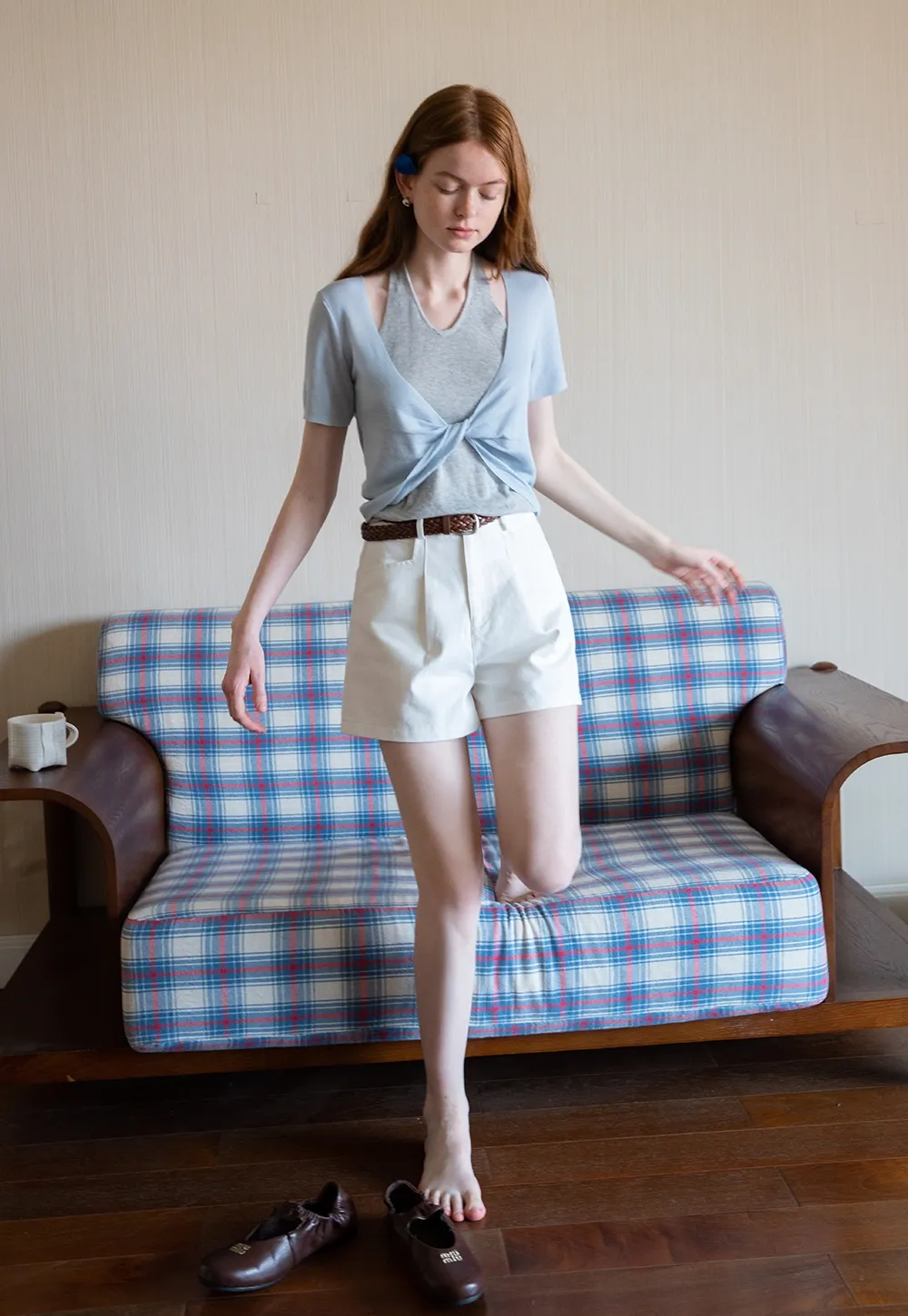 Layered Knot Front Tee