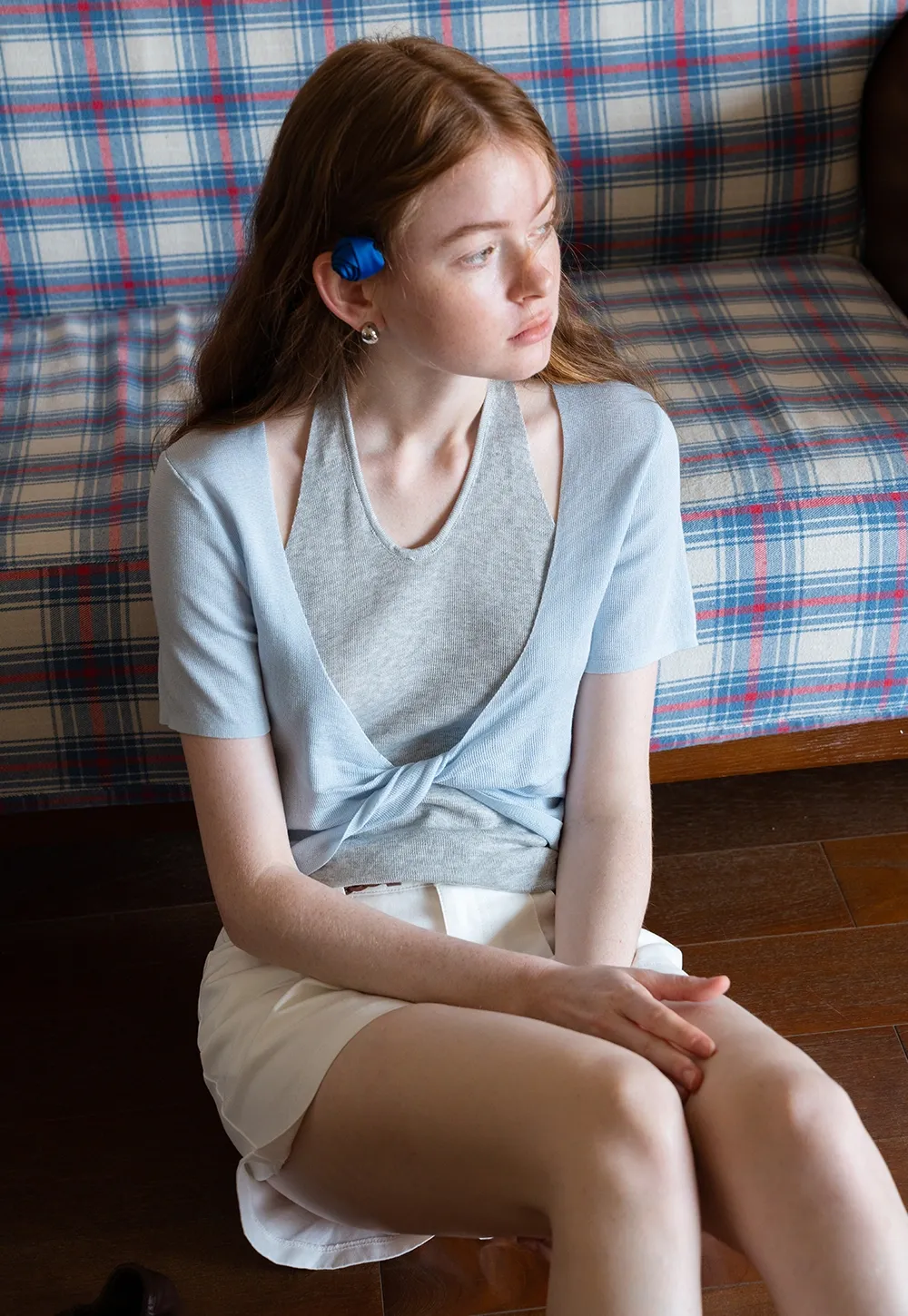 Layered Knot Front Tee