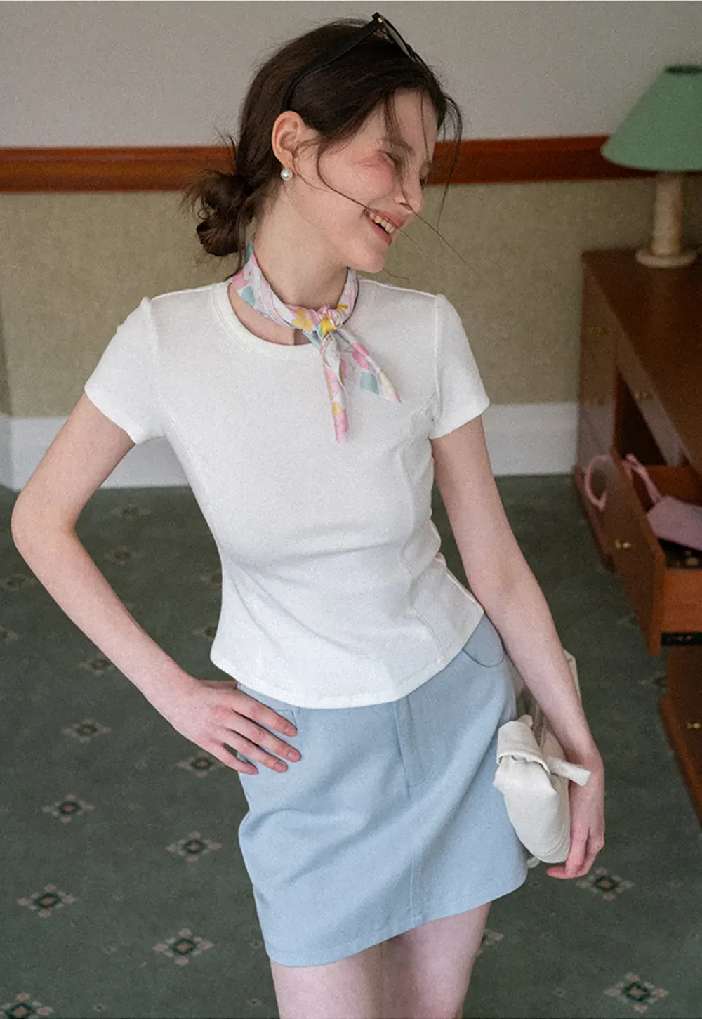 Short Sleeve Crew Neck T Shirt