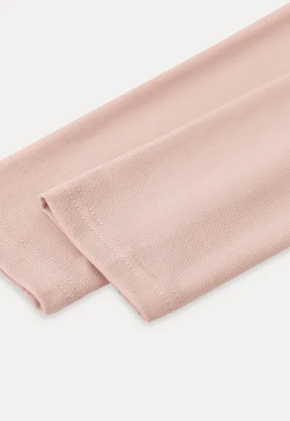 Ruched Long Sleeve T-Shirt with Gathered Detail