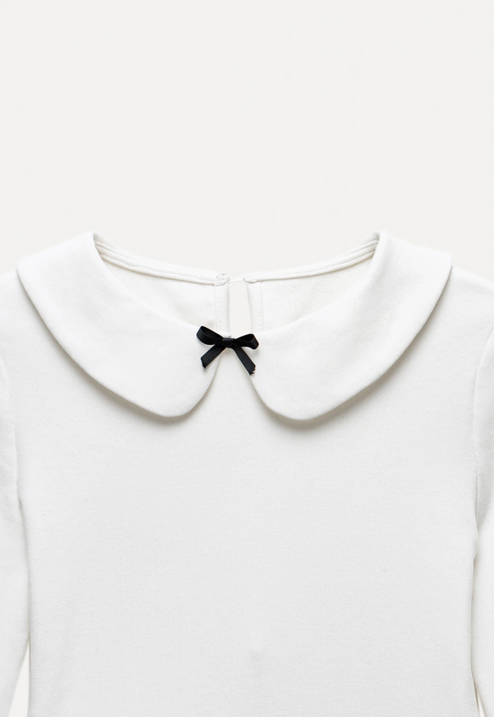 Peter Pan Collar Long Sleeve Tee