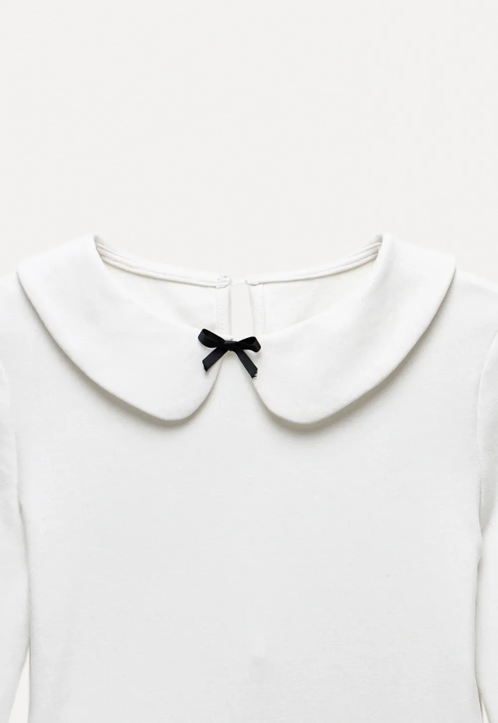 Peter Pan Collar Long Sleeve Tee