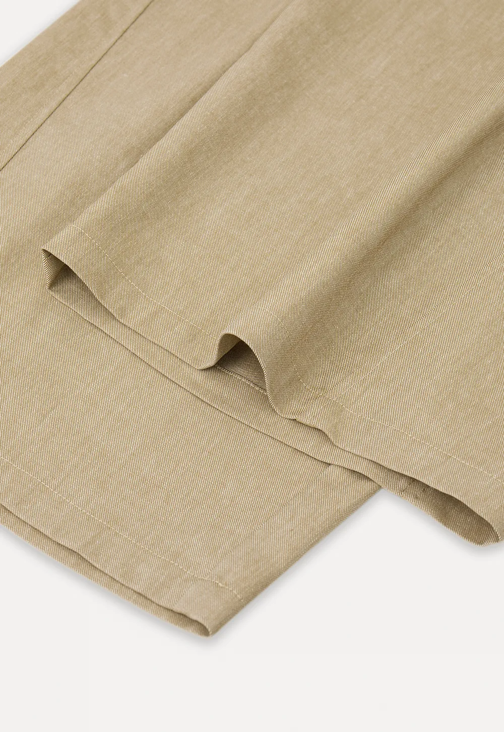 Wide Leg Pleated Casual Pants with Belt