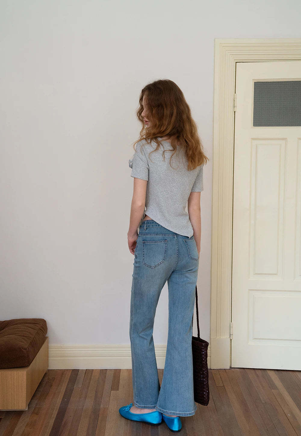 Women’s Flared Jeans with Belt