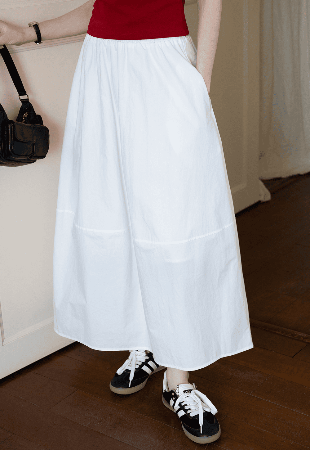 Relaxed Fit Summer Long Skirt