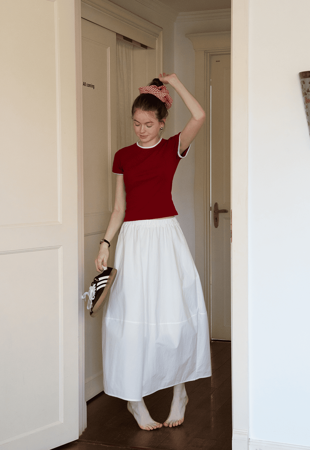 Relaxed Fit Summer Long Skirt