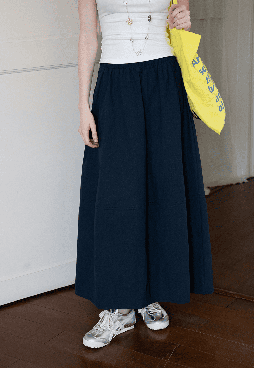 Relaxed Fit Summer Long Skirt