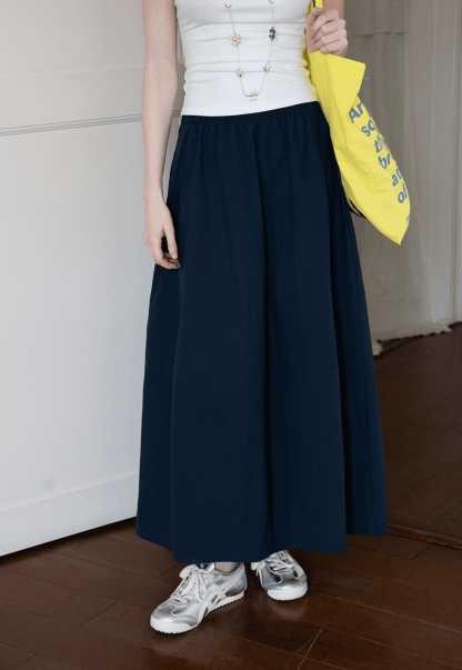 Relaxed Fit Summer Long Skirt