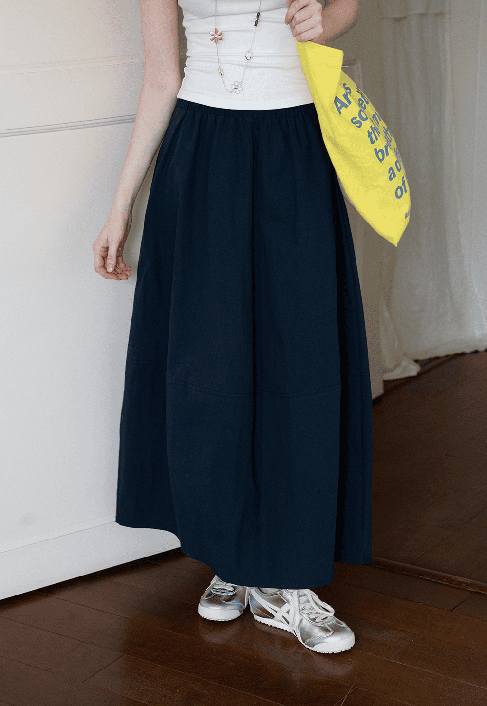 Relaxed Fit Summer Long Skirt