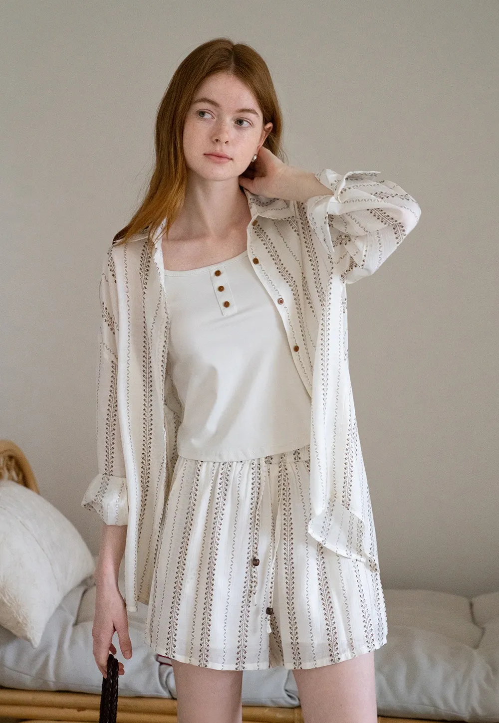Striped Lounge Set