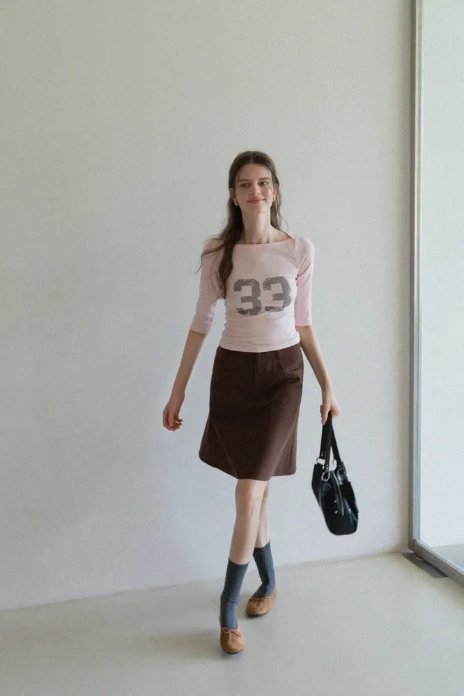 Women's A-Line Mini Skirt with Pockets