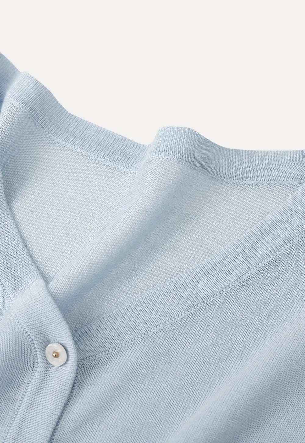 Lightweight Long Sleeve Cropped Knit Top