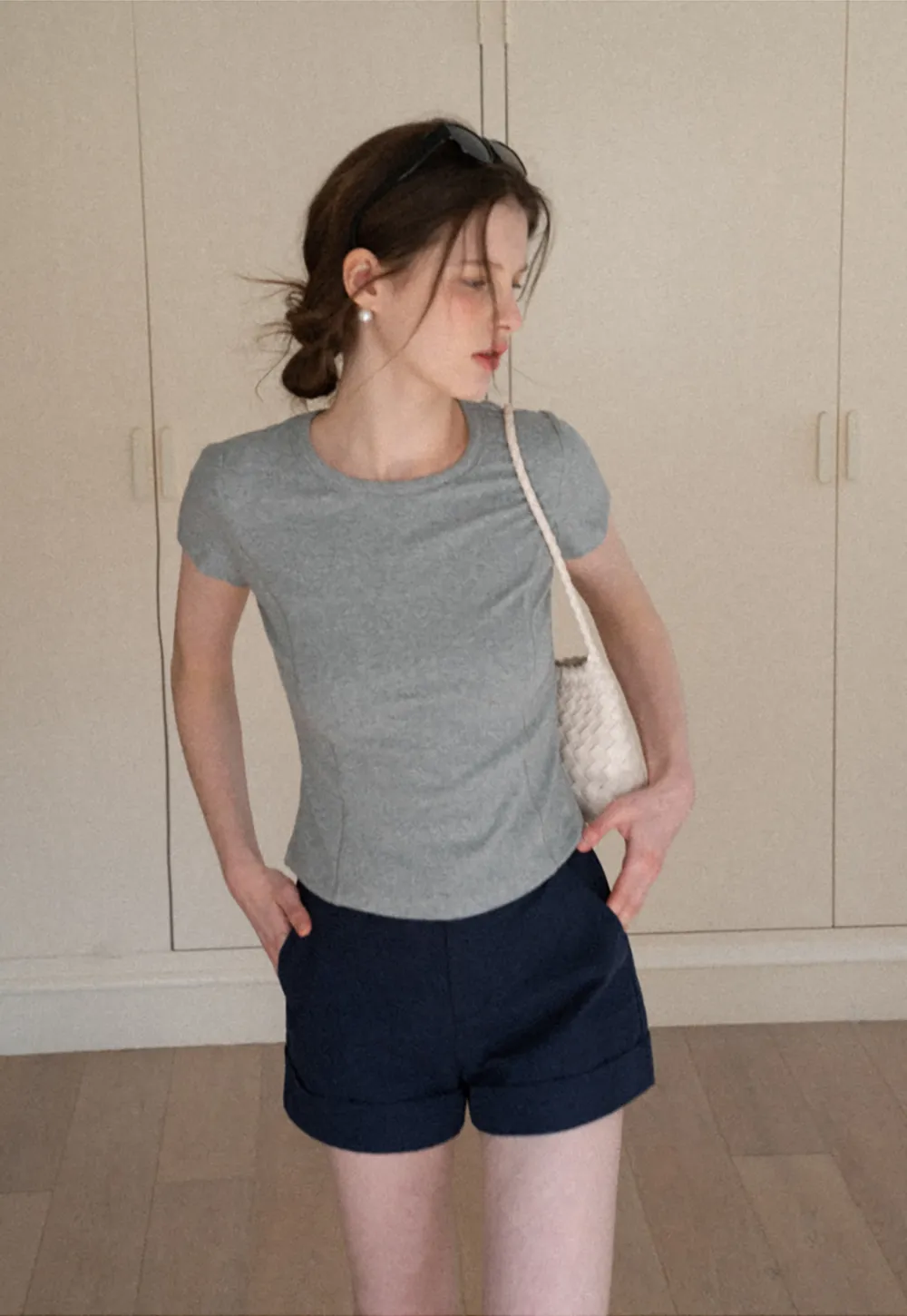 Short Sleeve Crew Neck T Shirt