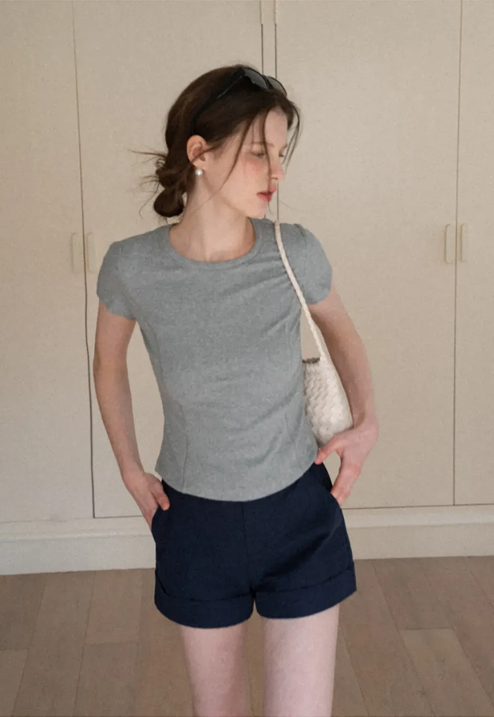 Short Sleeve Crew Neck T Shirt