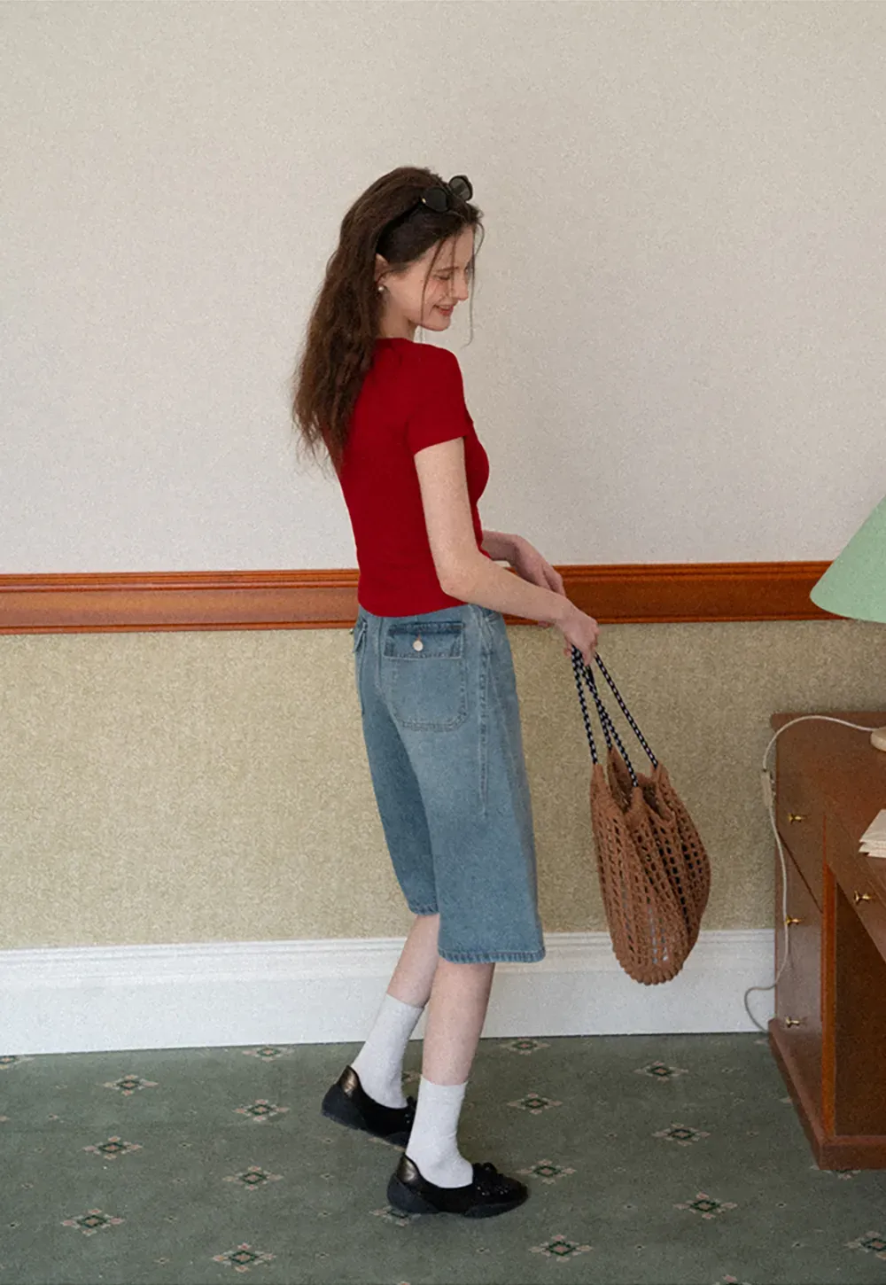 Short Sleeve Crew Neck T Shirt