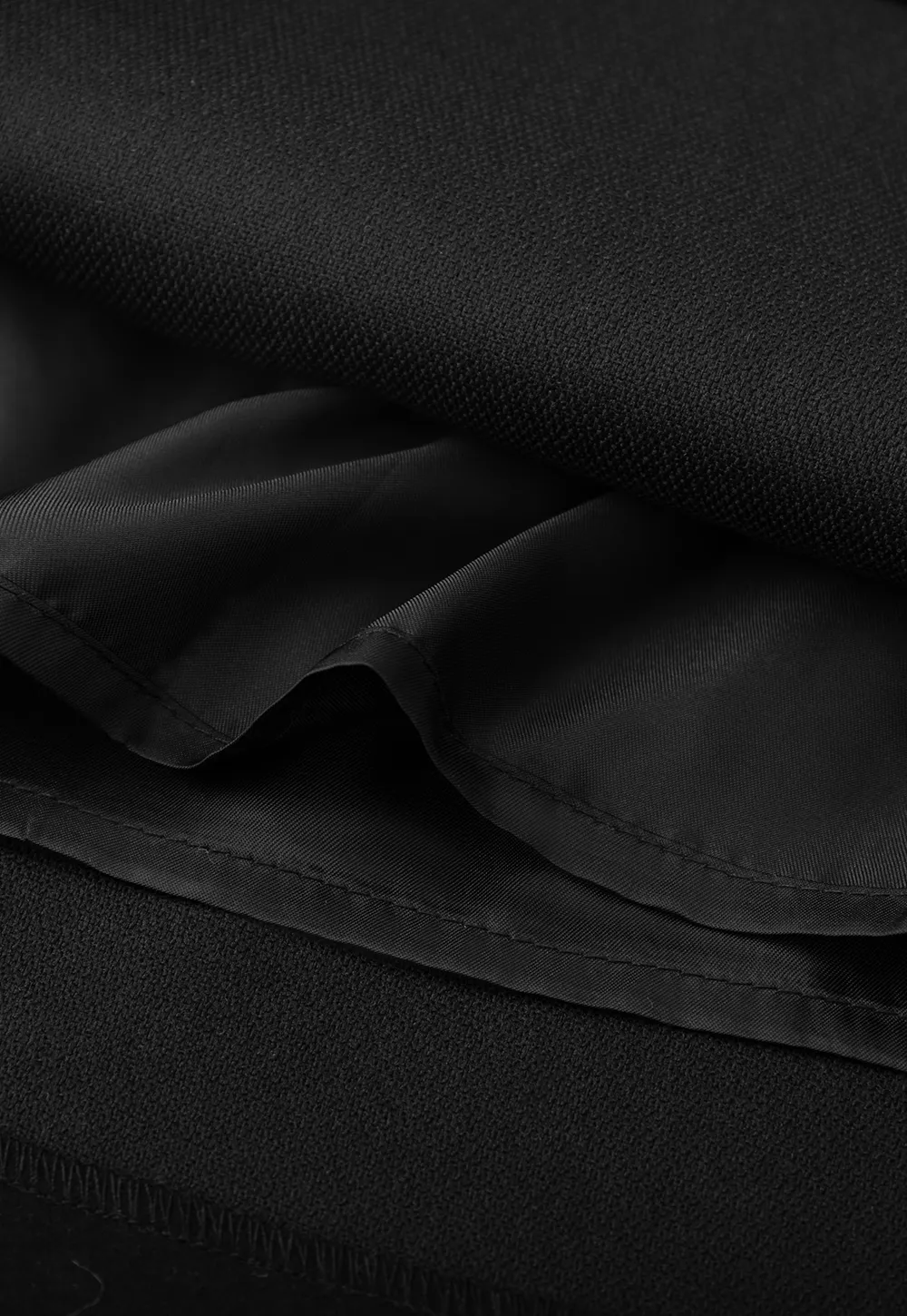 Elegant High Waist Mini Skirt with Belt Detail