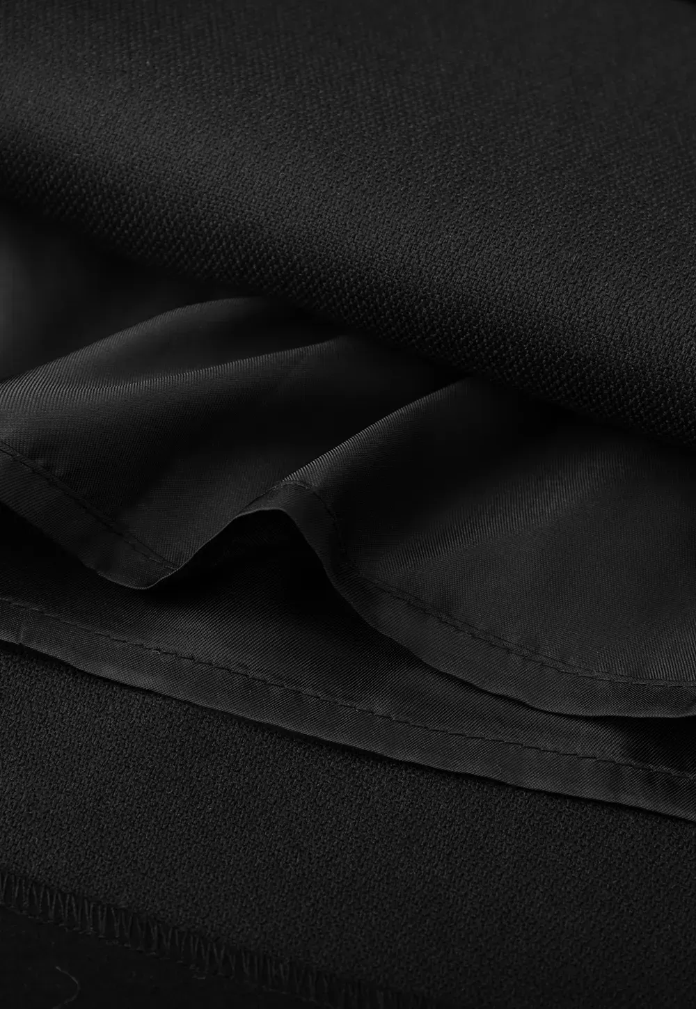 Elegant High Waist Mini Skirt with Belt Detail