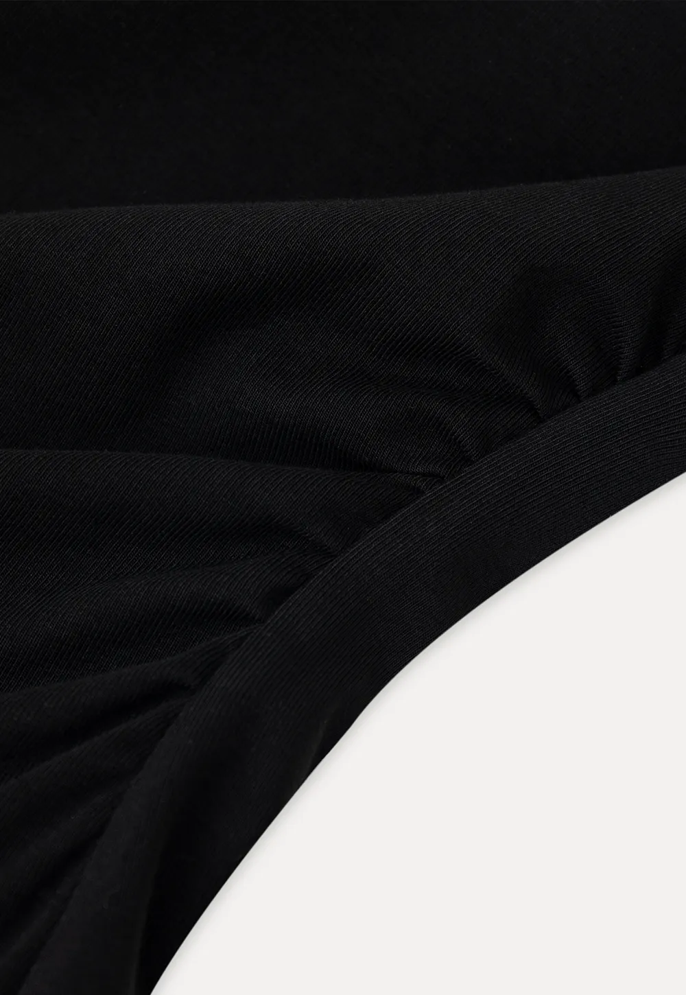 Sleeveless fitted mini dress with thin straps