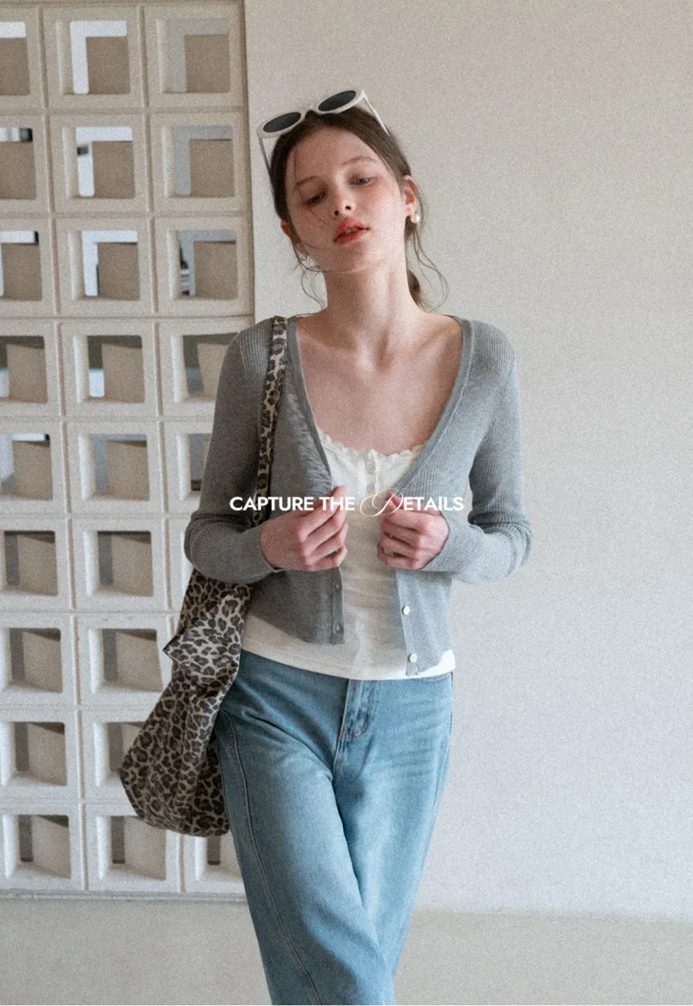 Lightweight Ribbed Knit Cardigan with Open Front