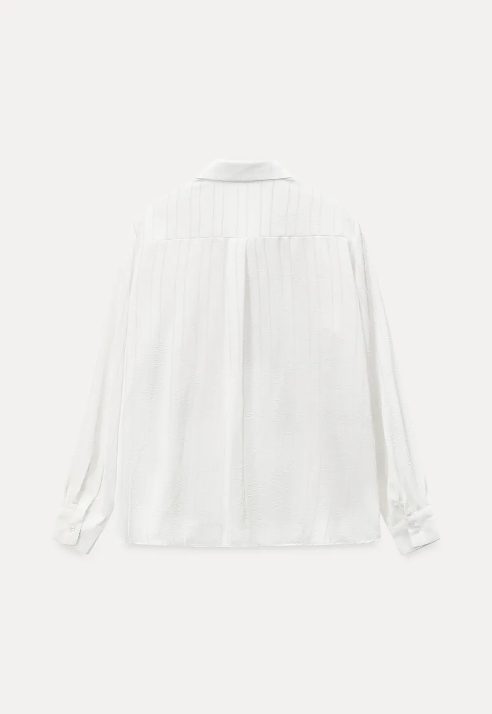 Long Sleeve Button Down Shirt with Vertical Stripes