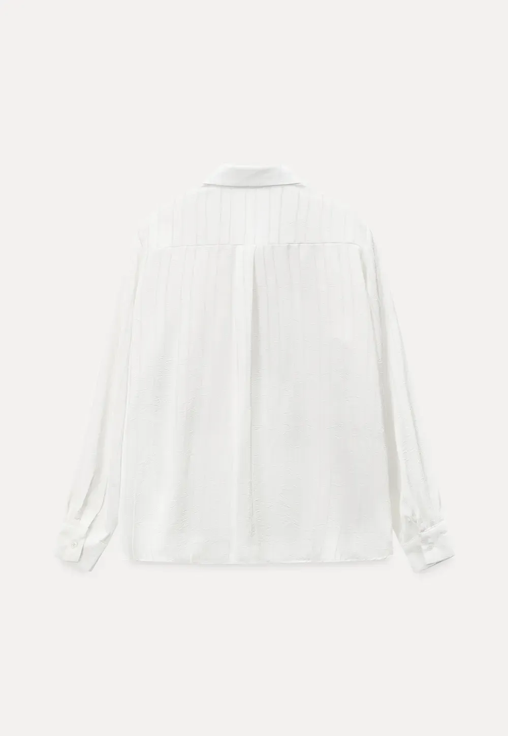 Long Sleeve Button Down Shirt with Vertical Stripes