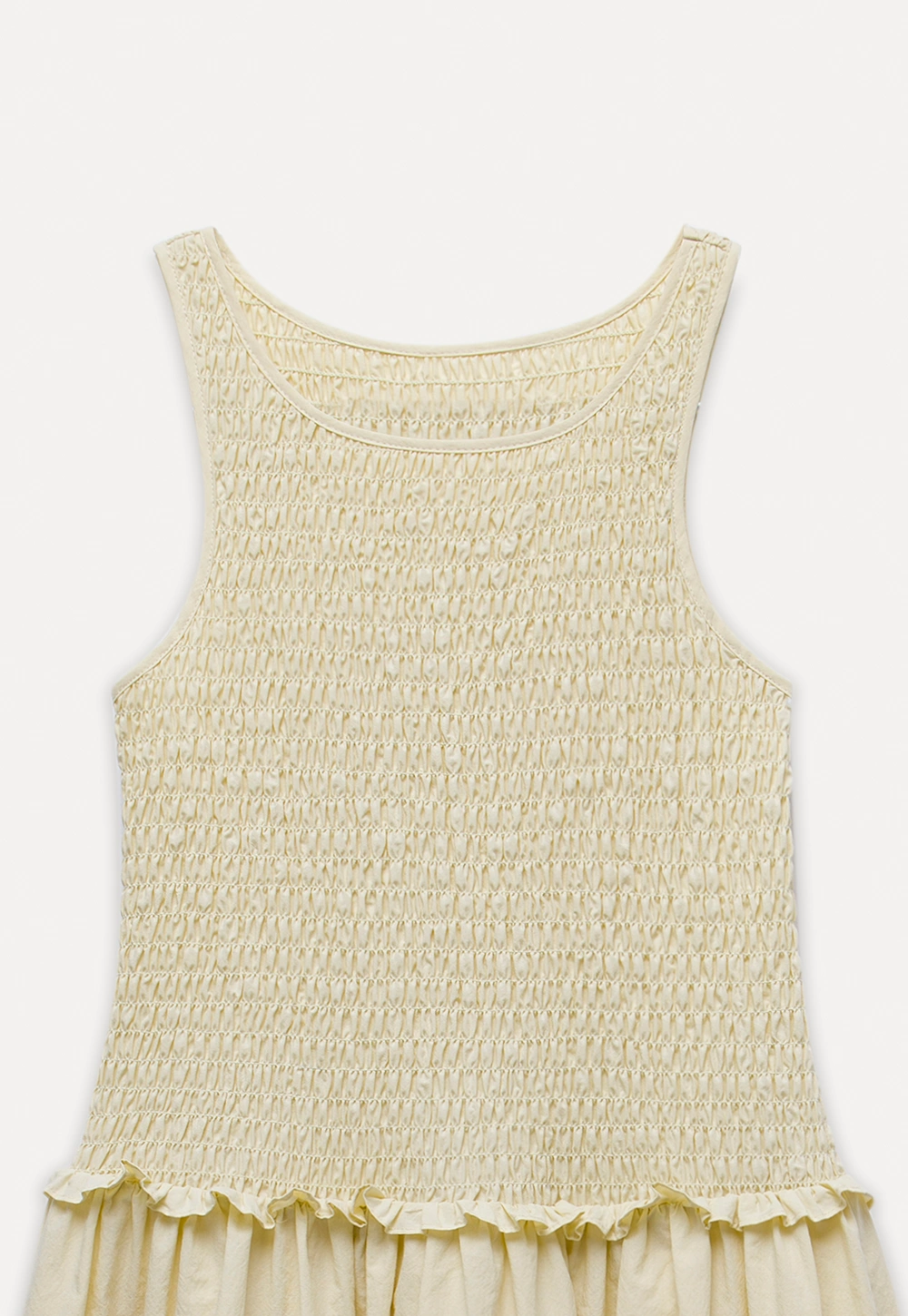 Women's Sleeveless Smocked Midi Dress