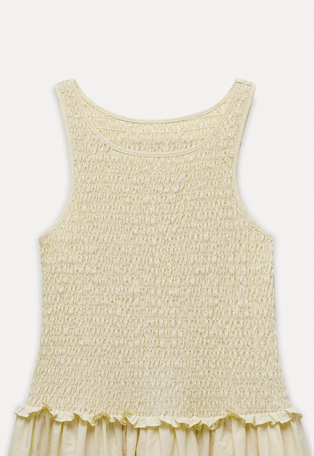 Women's Sleeveless Smocked Midi Dress