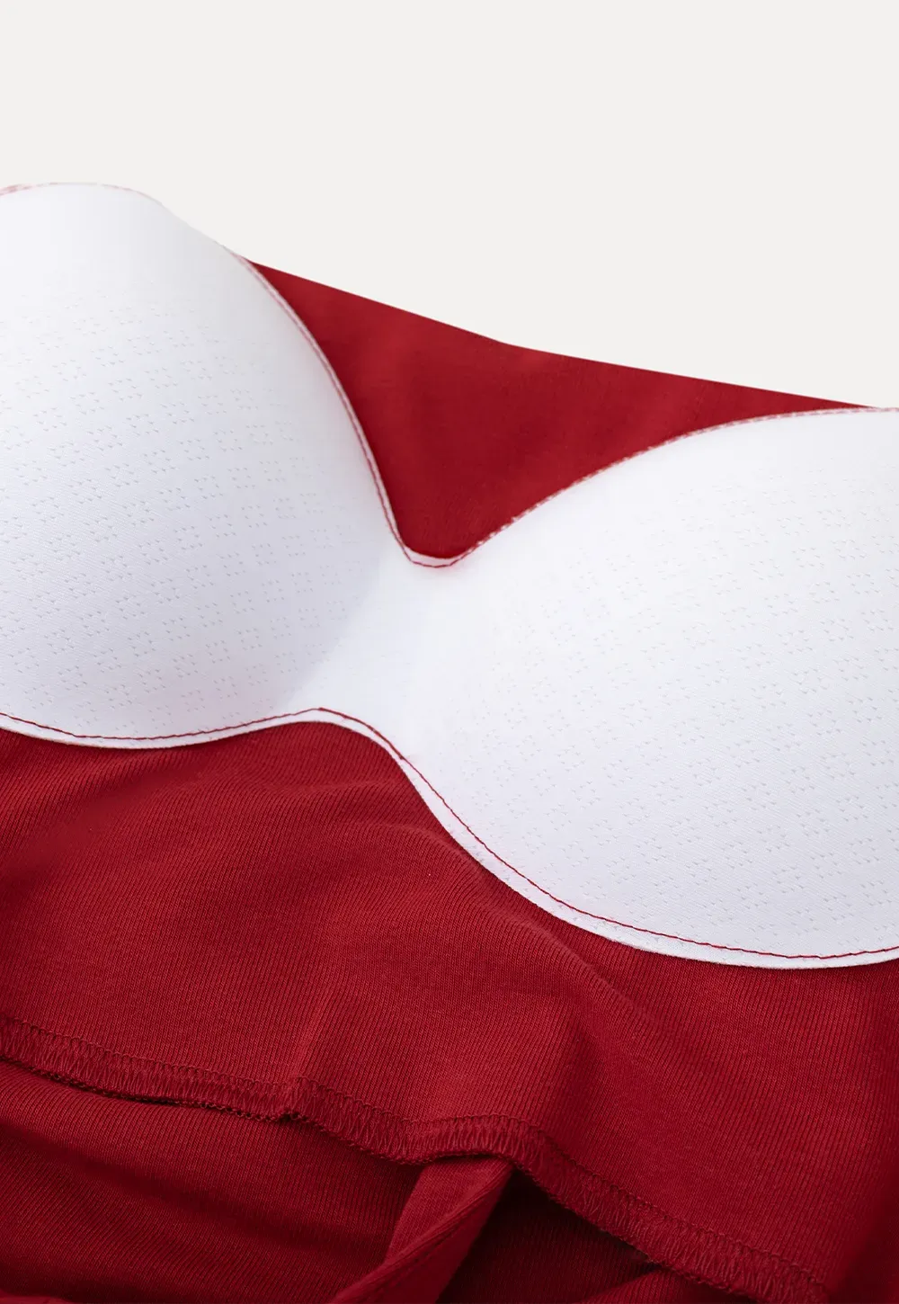 V neck halter tank top with fitted silhouette