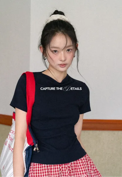 Short Sleeve Crew Neck T Shirt