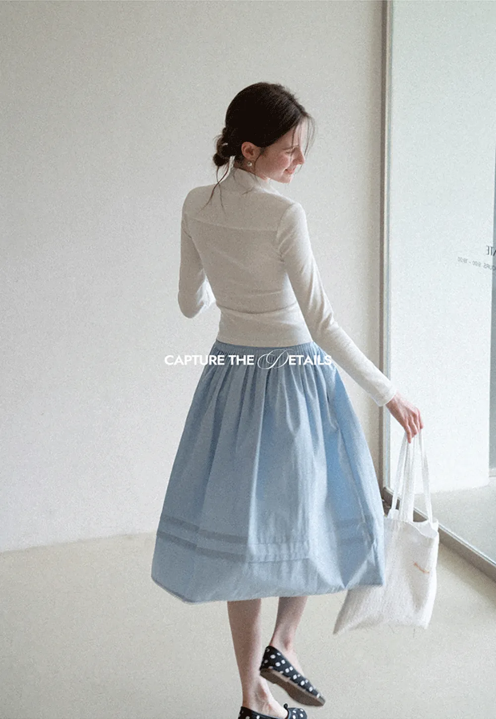 square neck long sleeve top fitted design women's t shirt